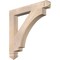 Ekena Millwork Imperial Arts & Crafts Smooth Bracket, Douglas Fir, 3 1/2"W x 28"D x 28"H BKT04X28X28IMP03SDF - alternate 1